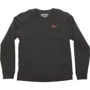 Sz M Black Fasthouse Flag Crew Neck Sweatshirt
