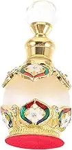 GOOHOCHY Decorative Glass Perfume Bottle Refillable Storage for Essential Oils Fragrances Liquids Exquisite for Travel Home Middle Eastern Style