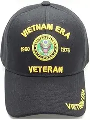 [First Military Choice] Army Vietnam Era Veteran Military Cap Black, Black, 0