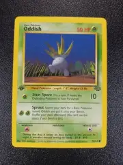 Oddish 58/64 Jungle Set 1st Edition Pokémon TCG 1999 WoTC Vintage