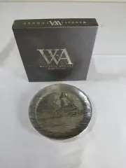 WENDELL AUGUST FORGE COASTER, MARBLEHEAD LIGHTHOUSE, ALUMINUM NOS