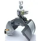 1/14 Metal Hydraulic Clamshell Bucket for RC Crane Truck Remote Control Dump Car