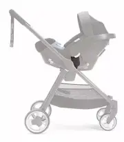 Mamas Papas Armadillo Flip AtonMaxi Car Seat Adaptor, Black