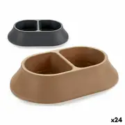 Pet Feeding Dish Plastic 34 x 7 x 22 Cm 24 Units