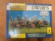 Warhammer Mono Pose Dwarfs Box Sealed Rare NOS OOP