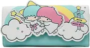 [Loungefly] x Little Twin Stars Kiki Lala Kawaii Rainbow Pastel Clouds Wallet