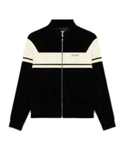 celine tracksuit jacket in velvet jersey S,XL,L,M Black/White