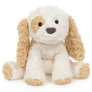 NEW PLUSH SOFT TOY GUND COZYS 6058950 Light Brown White DOG 25cm