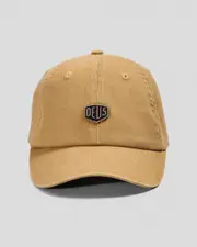 [Deus Ex Machina] Deus Ex Machina Men's Shield Standard Dad Cap in Dijon Yellow One Size Dijon Yellow