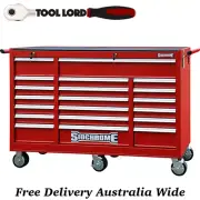 Sidchrome 20 Drawer Large Triple Bank Roll Cabinet Tool Box Wide Long SCMT50273