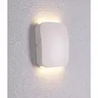 VOX Wall Light Surface Mounted Up/Down 9W Square Sand 3000K IP54 737LM