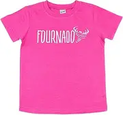 [Pineapple Pancake Kids] Fournado 4th Birthday Shirt Boys Girls Toddler Gift Kids Fourth Birthday Party T-Shirt