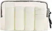 Travel Shampoo Dispenser - Travel Bottles for Toiletries | 90ml Silicone Travel Bottles | Leak Proof Squeezable Travel Size | Shampoo Sauce Containers | Travel Accessories for Shampoo Conditioner
