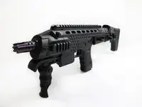 在飛比找Yahoo!奇摩拍賣優惠-[01] APS G18 衝鋒槍 瓦斯槍 (機槍手槍烏茲BB
