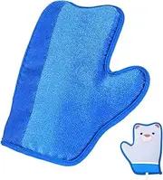 Pet Grooming Gloves For Dogs | Pet Hair Glove | Soft Static Scrubber Cleaner Scraper For Shedding Bath Cleaning Carpet Shampoo Massage Clothes Scrubbing