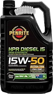 Penrite 15W50 HPR Semi Synthetic Diesel Engine Oil 5 Litre