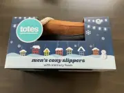 TOTES MEN’s COZY SLIPPERS XTRA LARGE
