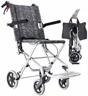 Transit Chair Manual Foldable With Carry Bag, Lightest Chair On The Market
