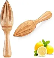 WDOPEN Manual Juicers Lemon Squeezer Reamer Beech Wood Handheld Citrus Juicer For Daily Home Bar Cafe Restaurant Use