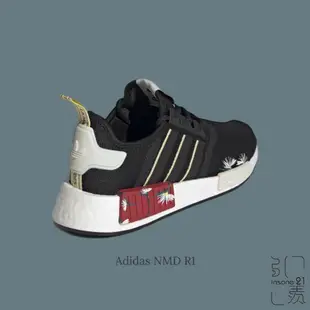 ADIDAS ORIGINALS THEBE MAGUGU X NMD_R1黑 小花 GX2074【Insane-21】