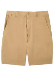 Boss Slice Stretch-cotton Shorts - Beige - 52 (W36 / XL) 52 (W36 / XL)