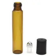 10ml Glass Bottle Roll-On Empty Clear Glass Essential Oil Perfume Roller
