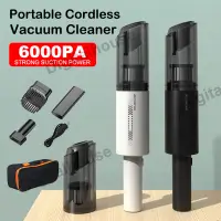 在飛比找蝦皮購物優惠-Car Vacuum Cleaner 6000Pa Mini