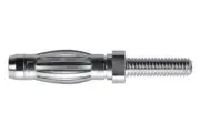 CONN, Banana, PLUG, 32A, PANEL, Banana Test Connectors FK 1199 NI