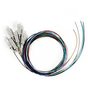 SERVEREDGE LC Pigtail OS2-2M-6 Fibres (6 Colour)