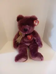 TY 2000 SIGNATURE BEAR BEANIE BUDDY with Tags 13.5 Inches