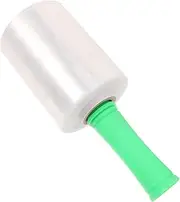 SHOWERORO Plastic Moving Wrap Handle Stretch Film Roll for Furniture Wrapping Shrink Wrap for Moving