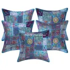 Home Decor Pillow Cover Vintage Bohemian Patchwork Cushion Cover 50 x 50 cm