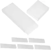 KOCKSHION Tongue Scraper Storage Box 6 Pack Travel Tongue Scraper Case Portable Organizer Lightweight Plastic Easy to Close