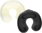 Mobestech Perm Shoulder Rest Washer Hair Salon Sponge Neck Tray Shampoo Bowl Neck Rest Salon Hairdressing Neck Tray Sink Connecting Sponge Tray Perm Tray Portable Curls Washing Machine