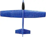 TTETTZ Outdoor Flying Toy for Children, Foam Airplane Glider for Parties, Blue
