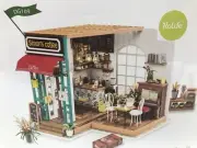 Miniature House Model Kit Simons Coffee DIY 3D DG109 Rolife Robotime New Sealed