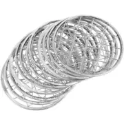 12 Pcs Pen Holder Cover Mesh Flower Arrangement Grid Making Iron