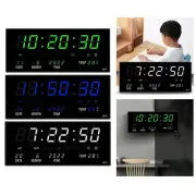 Digital Clock Temperature USB Powered Calendar Date Perpetual Calendar
