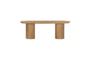 Vanessa Marty 220cm Oval Dining Table Natural