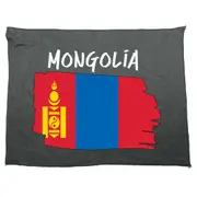 Mongolia Country Flag Nationality - Gym Sports Towel