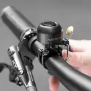 ROCKBROS Bicycle Handlebar Bell Copper Brass Alloy Compact Horns 100dB HighRetro