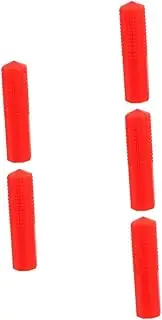OHPHCALL 5pcs Sensory Pencil Toppers Erasers Colorful Silicone Covers for Boys and Girls Soft Safe for Chewing