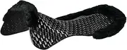 Acavallo Gel NS-FS Respira-FS Black Cut-Out Flat, One Size, Black