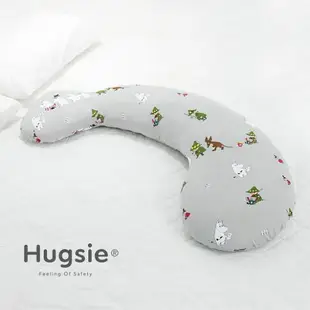 Hugsie X 嚕嚕米涼感孕婦枕/接觸涼感型孕婦枕/孕婦舒壓側睡枕(防螨款)★愛兒麗婦幼用品★