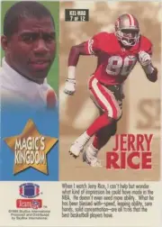 1993 Sky Box Jerry Rice/Andre Reed Magic's Kingdom #7