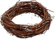 Ciieeo Christmas DIY Natural Twig Garland Wreath Hanging Decor for Home Weddings Holidays Versatile Vine Garland for Rustic Decor for Craft Projects and Seasonal