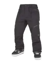 Volcom Guch Stretch Gore Men's Snow Pants, Black, Small