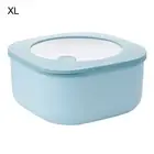 Bento Box Transparent Microwave Safe Leakproof Lunch Containers Large Capacity