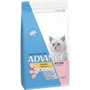 Advance Kitten Chicken Dry Cat Food 2kg
