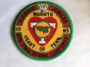 Middle Tennessee Council 1985 Warioto District 75th Anniversary Two Spring Campo